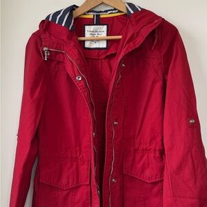 Tommy Hilfiger Red Hooded Jacket